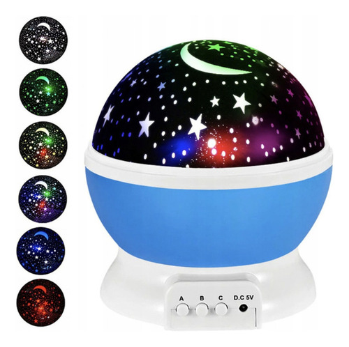 Proyector De Luz Nocturna Nebula Structure Para Niños