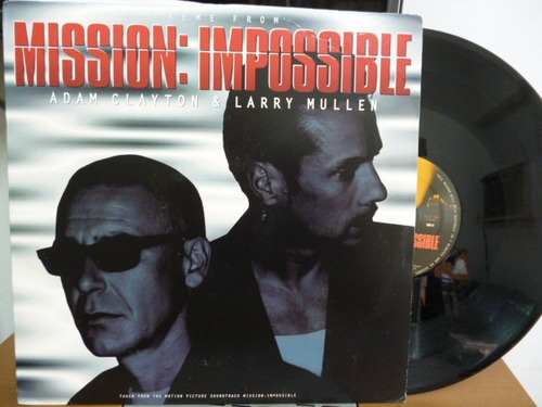 Adam Clayton Larry Mullen Mission Impossible Vinilo  Ggjjzz