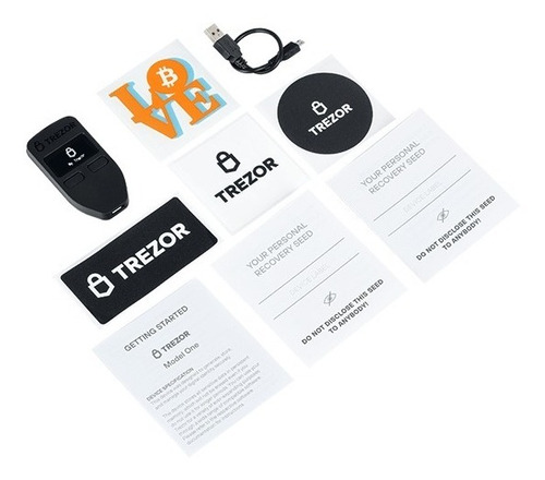 Trezor One Crypto Hardware Wallet Compatible Semilla Ledger
