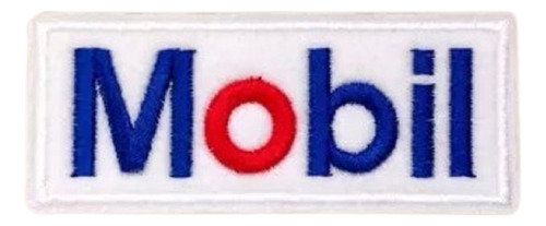 Parche Bordado Mobil Automovilismo Termoadhesivo 11 X 5 Cms