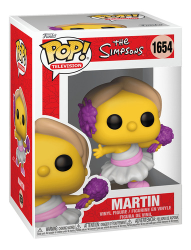 Funko Pop Martin #1654 The Simpsons As Calliope