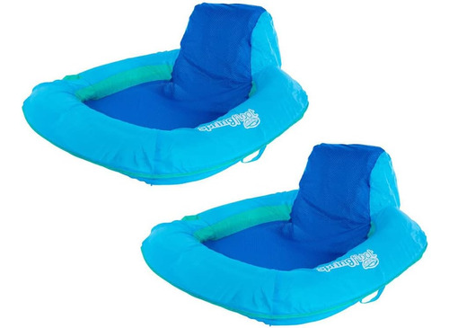 Swimways Spring Pool Float Sunseat - Paquete De 2