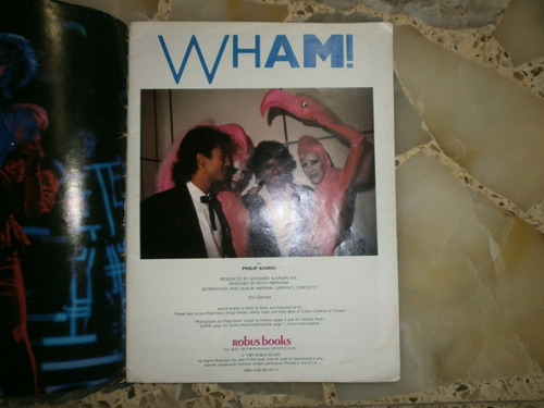 Wham Philip Kamin George Michael Andrew John Ridgeley Robus (Usado)