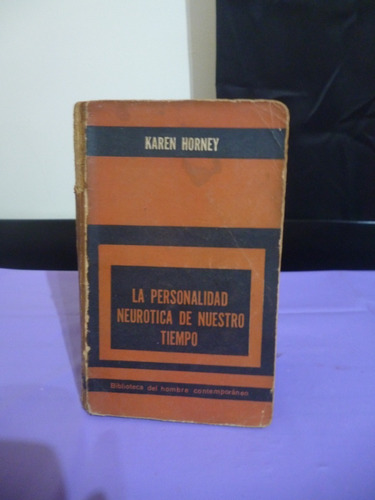 La Personalidad Neurótica De Nuestro - Horney (detalle)