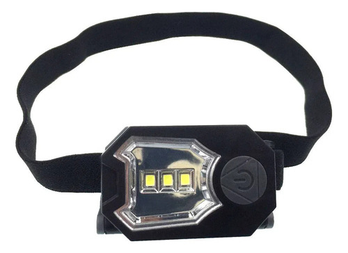 Lanterna Forte Led De Cabeça 50 Lumens Real Tida Nautika Cor Da Lanterna Preto