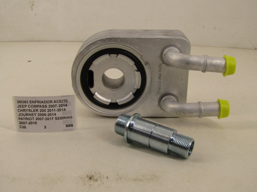 Imagen 2 de 5 de Enfriador Aceite Jeep Compass Chrysler 200 Journey Sebring