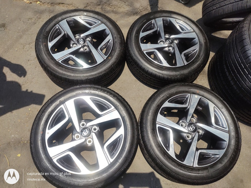 Rines Y Llantas Originales Hyundai I10 R15 $12000 Juego 