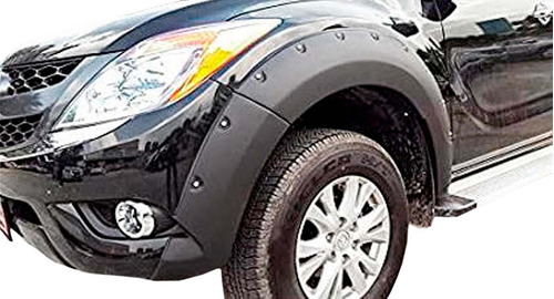 Fenders Sunz Textturados Con Agujeros Mazda Bt-50 Negros