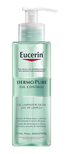 Eucerin Dermopure Gel Limpiador 400 Ml