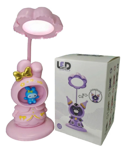 Lámpara De Kuromi, Color Rosa Para Niñas