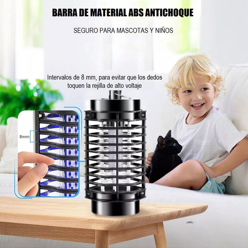 Pack X2 Lamparas Mata Moscas Plástica Negro Uv Lamparas Mata Insectos 220v Mata Insectos Electrico Negro Luz Ultravioleta Arcashopping Mata Insectos Electrico Mata Moscas Electrico Lámpara