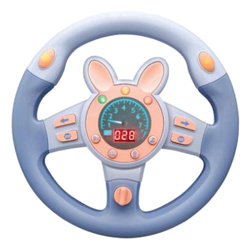 Juego De Controlador De Volante Electrónico Estilo 1 Azul