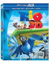 Comprar Rio Blu Ray 3d + Blu Ray + Dvd Película