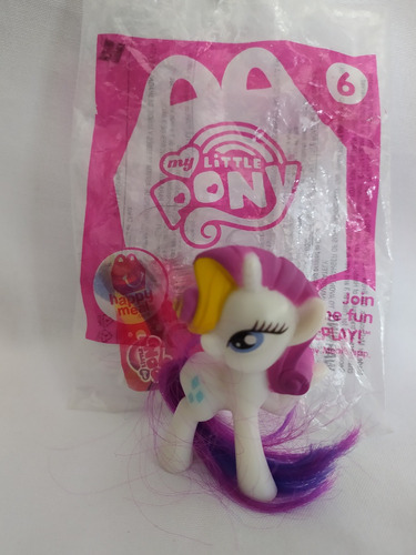 Rarity Mi Pequeño Pony Mcdonalds 