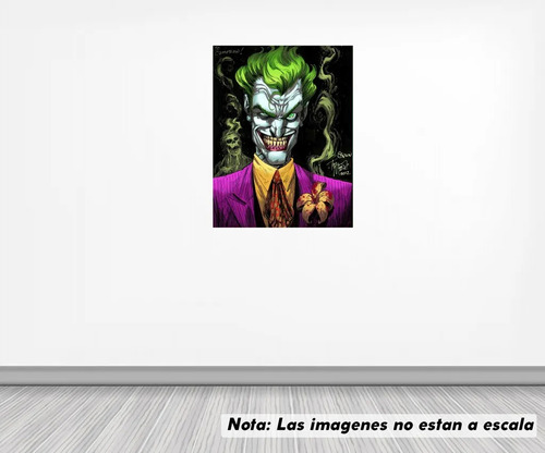 Vinil Sticker Pared 90 Cm. Lado Joker Comic Modld056