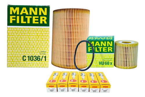 Kit Afinación Para Smart Fortwo 2004-2007 Aire Aceite Bujías