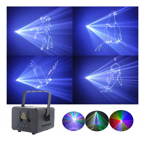 2w 3w Rgb Patrón Efecto De Escaneo Luz Dmx512 Control De