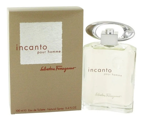 Perfume Salvatore Ferragamo Incanto Pour Homme Edt 100ml - Original
