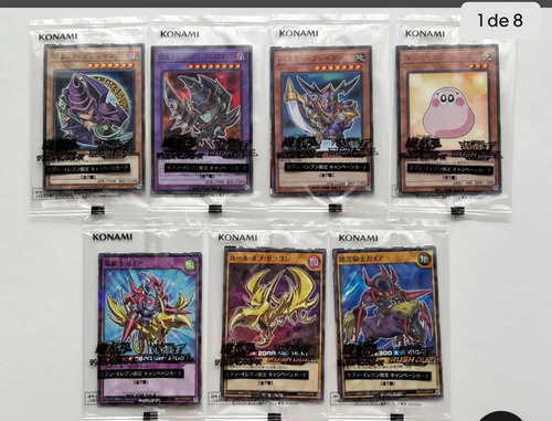 Dark Magician Seven Eleven Set Yugioh7 Piezas Promocionales