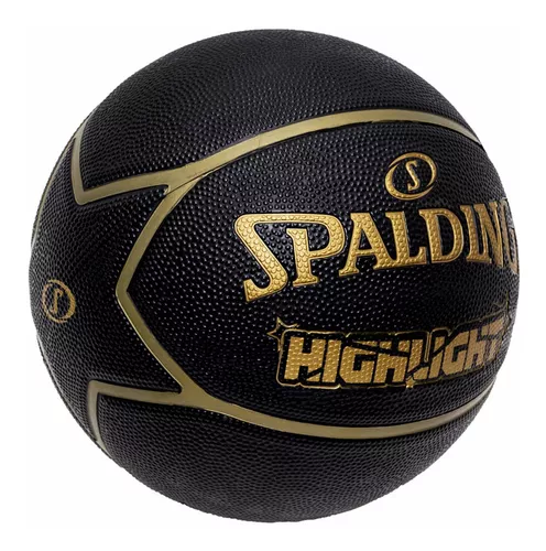 Bola de Basquete Oficial de Jogo Spalding NBA Gold - Sportset