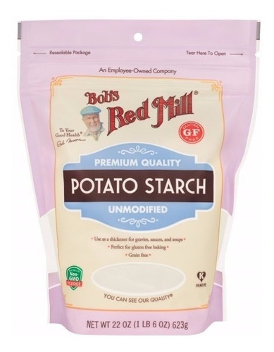 Almidón De Papa Bob´s Red Mill Sin Gl 623g Potato Starch Se