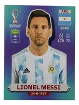 Comprar Figurita Lionel Messi Panini Mundial Qatar 2022 Brasilera