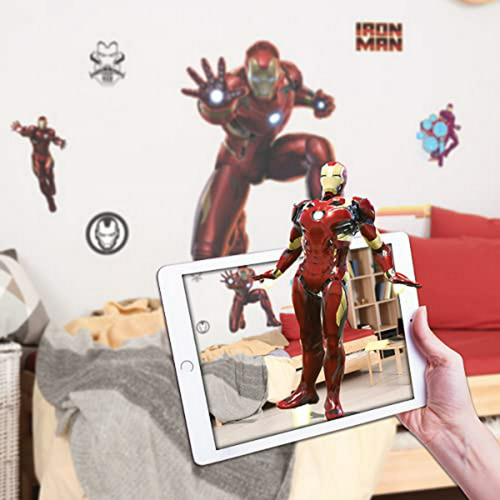 Marvel Iron Man Wall Decal - Pegatinas De Pared De Iron Man 