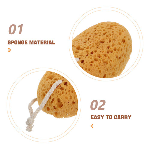 Esponja De Baño Exfoliante Suave, 2 Unidades, Esponja De Duc