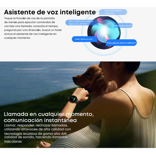 Smartwatch Keluona Zl02 Elegante Reloj de Silicona Negra para Uso Diario