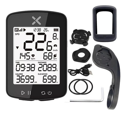 Velocímetro Gps Xoss G2+ Smart Bt Ant+ Strava