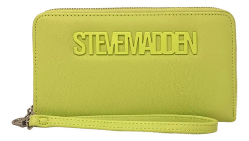 Steve Madden Beviee Cartera Con Cremallera Alrededor (limón)