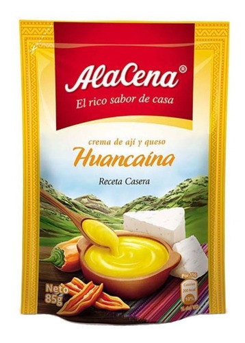 Huancaína - Crema De Aji Y Queso X 85g  - Origen Peru 