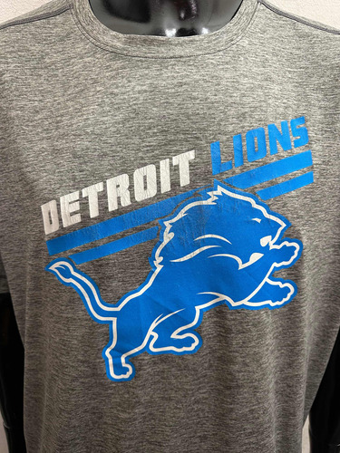 Remera Majestic Cool Base Nfl Detroit Lions Made In Haití