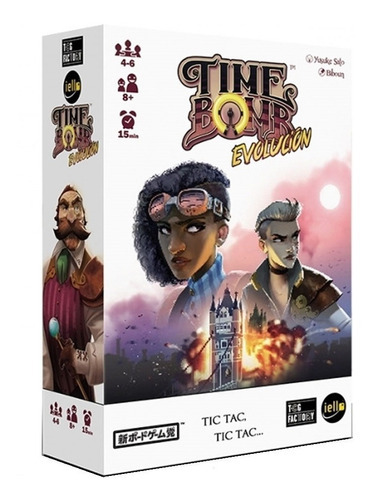 Time Bomb Evolución Juego De Mesa En Español - Tcg Factory