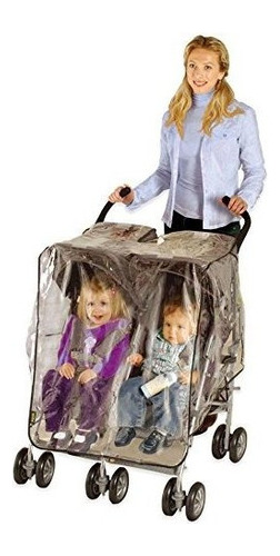 Especialmente Para Baby Stroller Weather Shield Side By Side