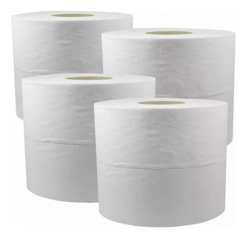 Papel Higiénico Tipo Jumbo 500 Mts - Pack X 8 Rollos