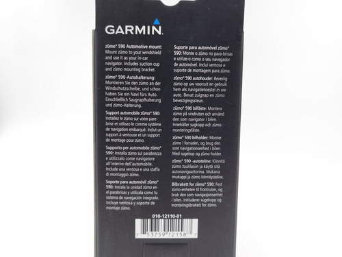 Soporte Vehiculo Para Gps Garmin Zumo 590 - Original