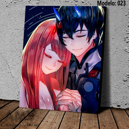 3 Cuadros De Darling In The Franxx En Lienzo Canvas A Elegir