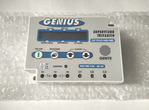Supervisor Protector Trifásico Genius+ii Gii Plus 440/480 (Usado)