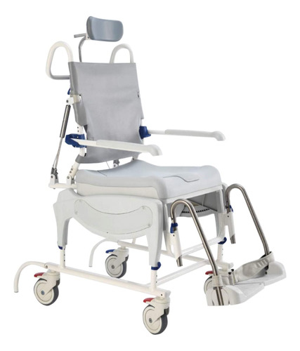 Aquatec Ocean Ergo Dual Vip - Silla De Ruedas Reclinable Par