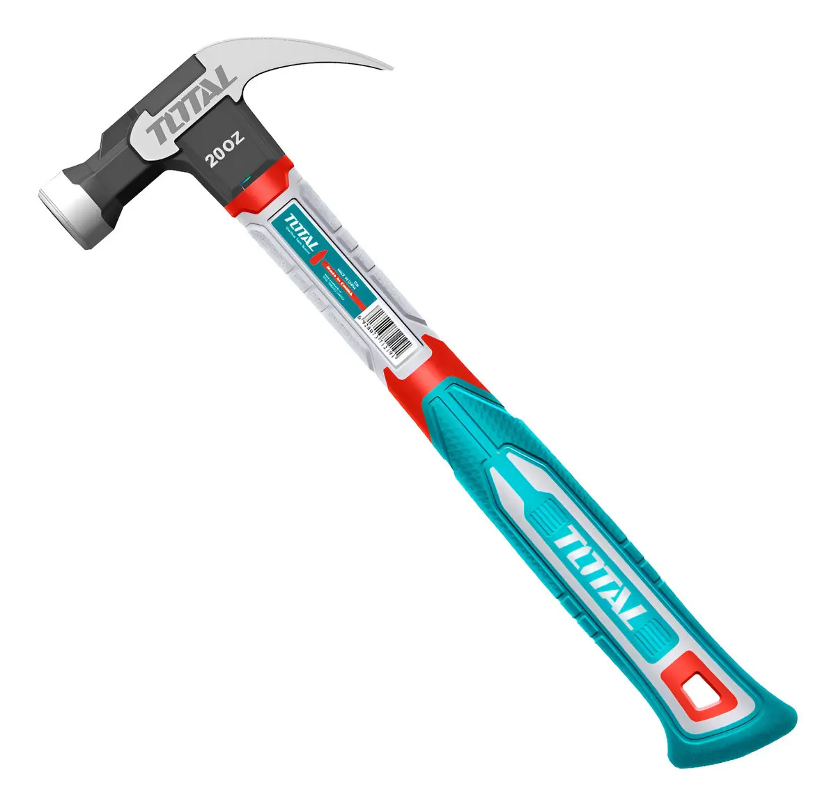 Martillo Carpintero 560gr Clavo Magnetico Industrial Total