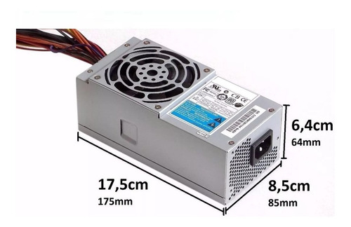 Fonte Dell Hp Slim Atx Xway Vostro Etc - Temos Kit C/5 E 10