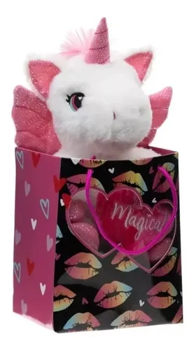Peluche Unicornio Way To Celebrate En Caja De Regalo Cuotas sin
