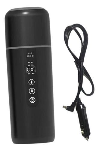 Taza De Viaje Con Calefacción Para Coche, 12 V, 24 V,