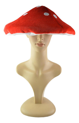 2 Disfraz De Sombrero De Hongo Rojo Fiesta De Decoración De.