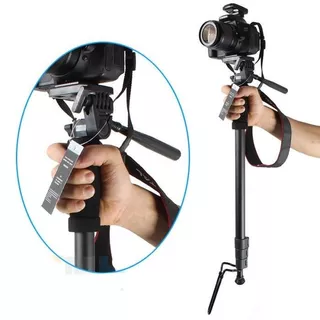 Monopie De Camara Dslr,1.80m,con Brazo Y Galleta,soporta 3kg