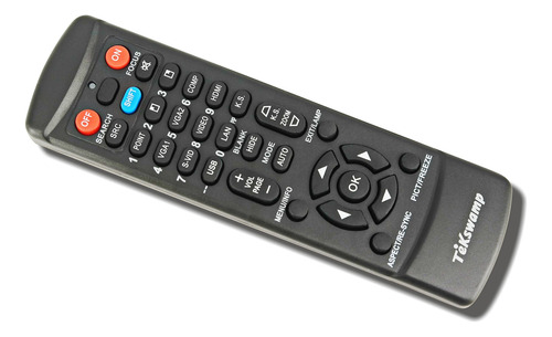 Control Remoto Tekwamp Para Proyector De Vídeo Infocus In312