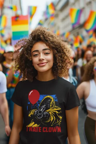 Camiseta Odio A Los Payasos N1