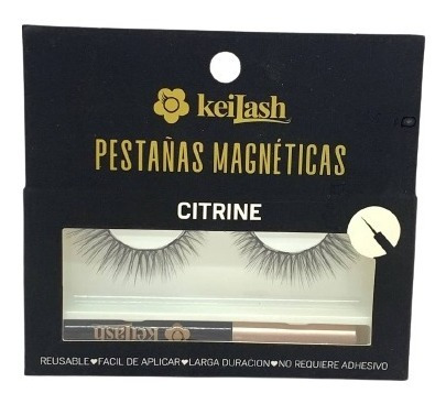 Keilash Pestaña Postiza Magnética Citrine + Delineador