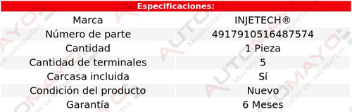 Un Sensor Flujo Aire Maf Injetech Attitude L4 1.6l 2006-2007